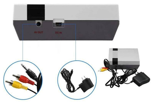 RS41 | Retro RS TV-spilkonsol | 620 indbyggede spil | 2 puder