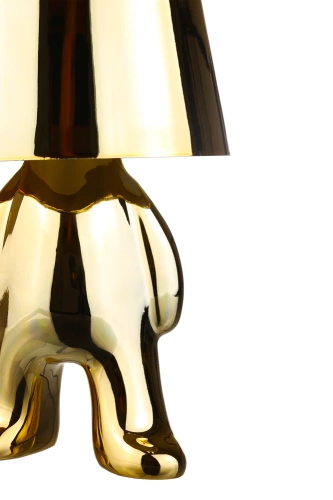 Moderne Tischleuchte mit Touch-Bedienung | Nachttischlampe mit integriertem Akku | gold | HJA23-A-GOLD