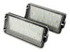 PZD0075 Luz LED para matrícula Seat Altea Arosa Cordoba Ibiza II III Leon Toledo III