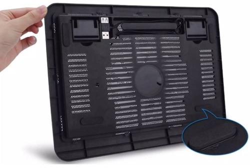 V19 | Cooling pad - laptop stand 9-12 '' | Single 120mm