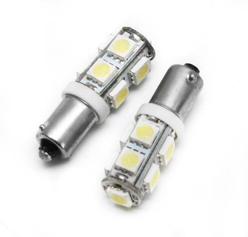 Autó LED izzó BA9S 9 SMD 5050