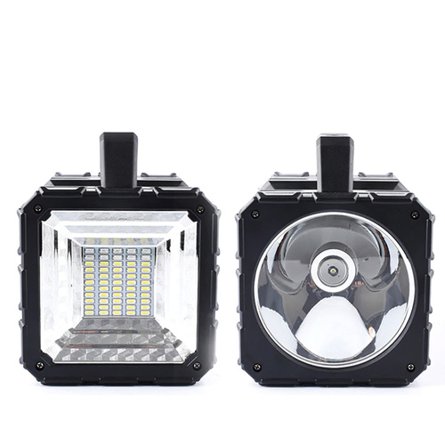 W844 | Double-sided multifunction LED searchlight with built-in rechargeable battery | 1200lm, 7 lighting modes, up to 20h | powerbank function