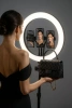 Ringlamp set | 45 cm met statief 210 cm | professionele lamp voor streaming of make-up