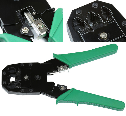 AR-811 | Network Toolkit | LAN tester, crimper, wire stripper, LSA crimper | RJ-45, RJ-11