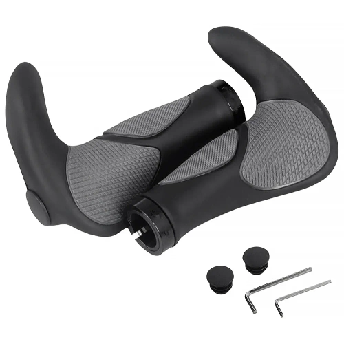Ergonomiske cykelgreb | Anti-slip TPR gummigreb | BHD-233-G