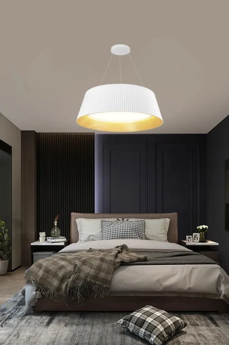 CDL-461-WHITE | Moderné LED závesné svietidlo | Luster s 1 svetelným bodom