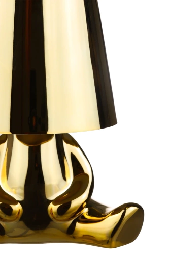 HJA23-B-ORO | Lámpara de mesa moderna con control táctil | Lámpara de noche con batería incorporada.