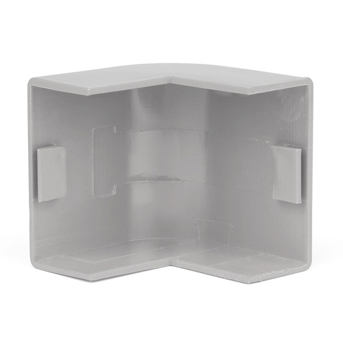 CDT-03 | Conector angular para tira adhesiva 40x20mm | gris