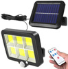 SSL-120LED | 120 LED COB solcellelampe med et modulært solpanel