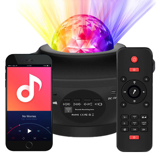 NL-03 | Rotating star, sky and ocean projector Star LED | 21 unique modes | Remote