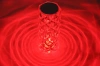 RPL-C16-RVB | Lampe de table LED en cristal | motif rose | 16 couleurs RVB, écran tactile, télécommande, câble USB-C, batterie 2000mah