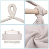 ZY-V004 | Hanging chair, brazilian chair, hammock, swing | two pillows, wooden headband | up to 120 kg | beige