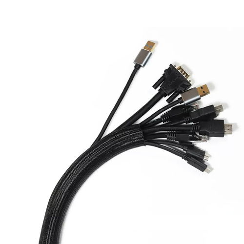 SCS-032MM-3M | Trança de nylon para cabos e fios, organizador, capa | 3 metros | ⌀32mm