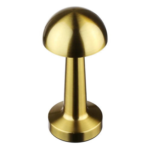 HJA11-ORO | Lámpara de mesa inalámbrica | Lámpara de noche sensible al tacto con color de luz ajustable | Lámpara USB SETAS