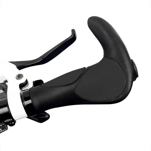 Ergonomické gripy na bicykel | Protišmykové gumové rukoväte TPR | BHD-233-BK