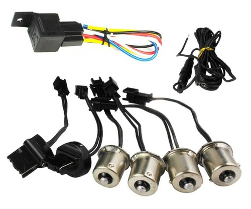 LED-Tagfahrlicht 2in1 mit Blinkerfunktion | 24 SMD 3020 Leuchtmittel | Automatik | F2-24SMD