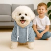 Honden- en kattenhoodie | XS | grijs | PET-015XS-GY