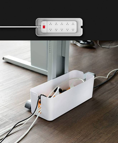 CB-M | Organizador de cables BOX, talla M | Contenedor para regletas y cables | Caja caja
