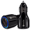 CA-002 | Caricabatteria rapido da auto da 3,1 A con 2 porte USB | Ricarica rapida 3.0