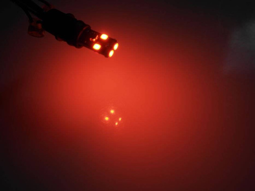 Auto LED žárovka W5W T10 6 SMD 2835 CANBUS