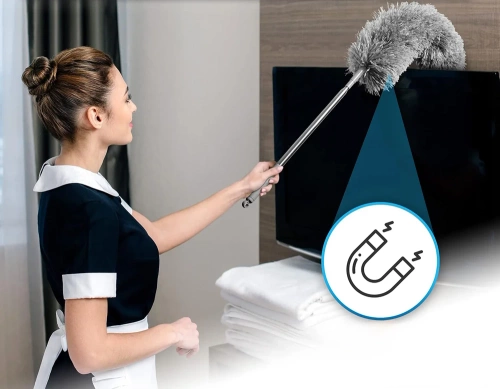 FDD-2.8M-GRAY | Telescopic duster | Long brush