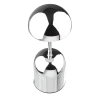 Veilleuse sans fil avec batterie intégrée de 2000 mAh | Lampe de table moderne à puissance et couleur de lumière réglables | YG-D019-Silver