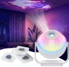 XTY01-BRANCO | Projetor Estrela | Lâmpada noturna RGB com alto-falante embutido
