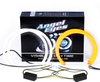 Conjunto de anéis COTTON LED COB DUAL COLOR | A + A - 131 mm + 131 mm