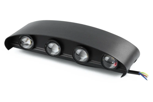 BD-C041-8W | Záhradné svietidlo, exteriérové LED fasádne nástenné svietidlo | hore - dole | 8W, IP65