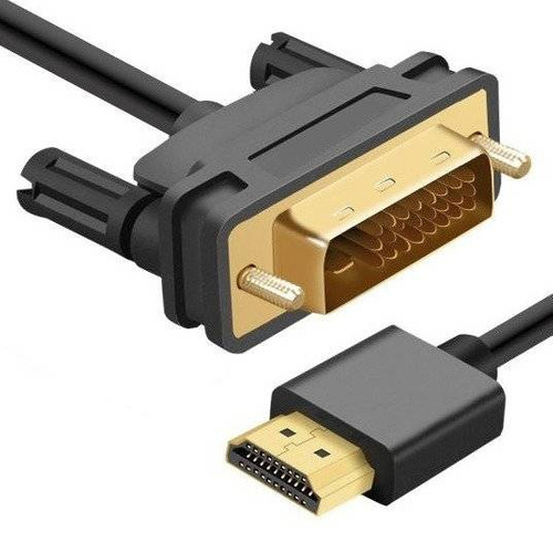 HDMI-DVI-Kabel | HDMI 2.0, 4K, 3D, 2 m | schwarz | HD-2-2M-Black