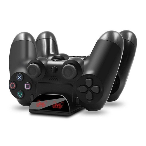 Ladegerät für PS4 / Slim / Pro Controller | LED-Anzeige | HB-P03