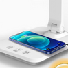 WD-F05-BIANCO | Lampada da scrivania a LED con caricatore induttivo | Bianco