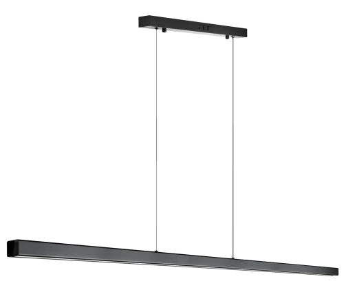 Moderne rechteckige Pendelleuchte | Fernbedienung | LED | schwarz | SX41-150CM-60W-BK