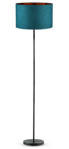 DYT-L180 |Green, turquoise floor lamp | Modern lighting | Floor lamp with a fabric shade