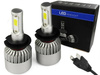 LED H7 S2 COB 36W 16000 lm súprava
