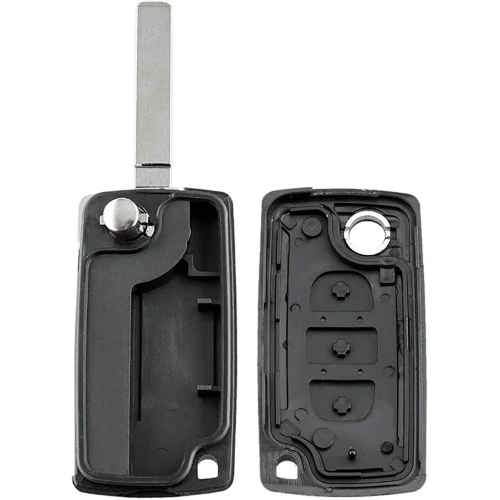 PE-203 | Estuche para llaves PEUGEOT, CITROEN | Control remoto exclusivo para automóvil