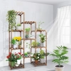 NZ239-BAMBOO | Wooden flower stand for flower pots | Plant stand | Flower shelf