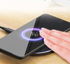 WDX-1-Black | 15W FAST CHARGER QI INDUCTION CHARGER