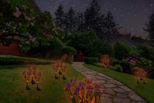 FLD-13-P | Zonnebloem | Astra LED tuinlamp op zonne-energie | 60cm, 600mAh