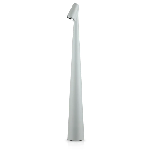 HMS-455-GRIS | Lampe de table 43cm | Lampe de nuit sans fil avec batterie intégrée | Lampe avec commande tactile