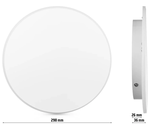 BD20-30CM-W | Applique LED | Applique ⌀30 cm | Lampe ronde moderne