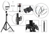 SENY 260T 4in1 | Ringlamp 260 mm | Verstelbaar statief 210 cm | CA-004 netlader | iOS/Android Bluetooth-afstandsbediening