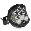 WL002-50W | Lampada da lavoro a LED 7&quot; 50W 5000lm | 2in1 | DRL + riflettore a lunga distanza