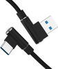 AM30 | Typ-C 2M | Úhlový nabíjecí USB kabel telefonu | Rychlé nabíjení 3.0 2.4A