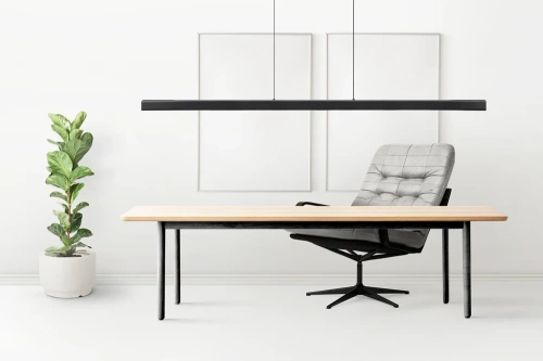 SX41-150CM-60W-BK | Moderní obdélníkové závěsné svítidlo | dálkové ovládání | LED | Černá