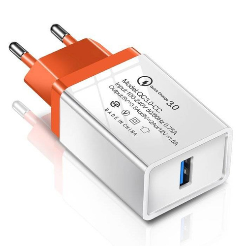 CA-004 | Швидкий настінний зарядний пристрій USB | Швидка зарядка 3.0 | 3.1A