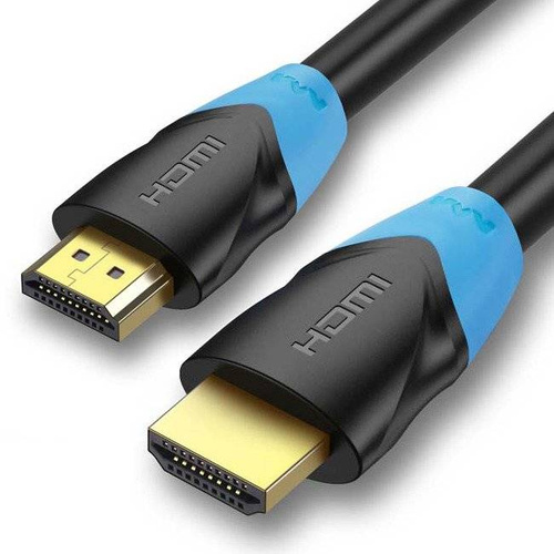 HDMI-Kabel | 10 m, High Speed, 4K UHD, 3D | schwarz | HI-10-10M-Black