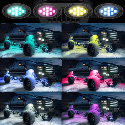 Car lamps | RGB LED | 12 pieces