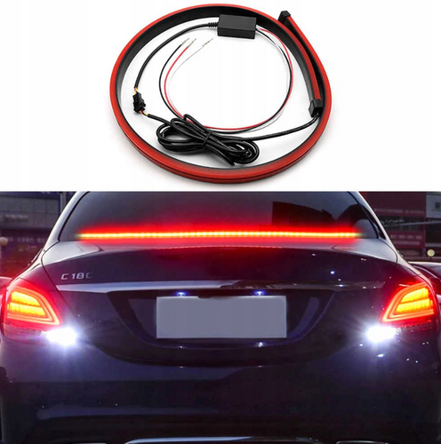 Drittes Bremslicht unter dem Spoiler, am Heck des Autos | LED | 150cm