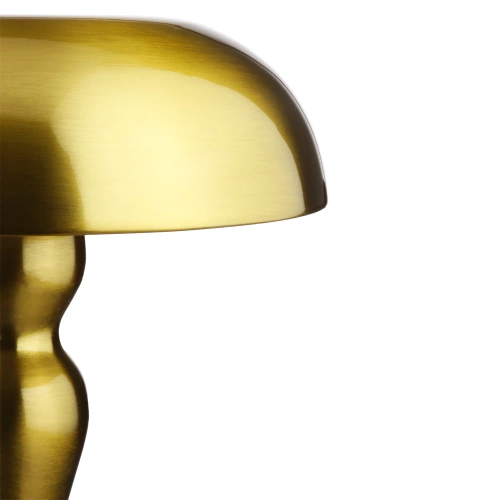 HJA24-A-GOLD | Lampă de masă LED ciupercă | Lampă fără fir pentru hotel, restaurant | Lampă tactilă de noapte